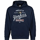 Men's New York Yankees Majestic Vintage Property of Hoodie - Navy Blue,baseball caps,new era cap wholesale,wholesale hats